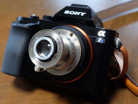カメラ レンズ(単焦点) α7 S with Leica Elmar 50mm F3.5 - ぐうたらずのーと (写真編)